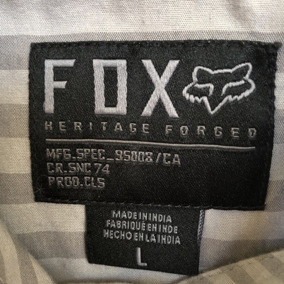 Fox button down - Picture 2 of 6